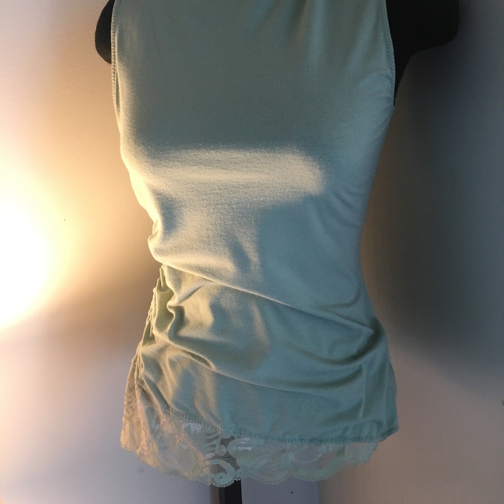 Top - “Kenneth Cole” lace detail at bottom.